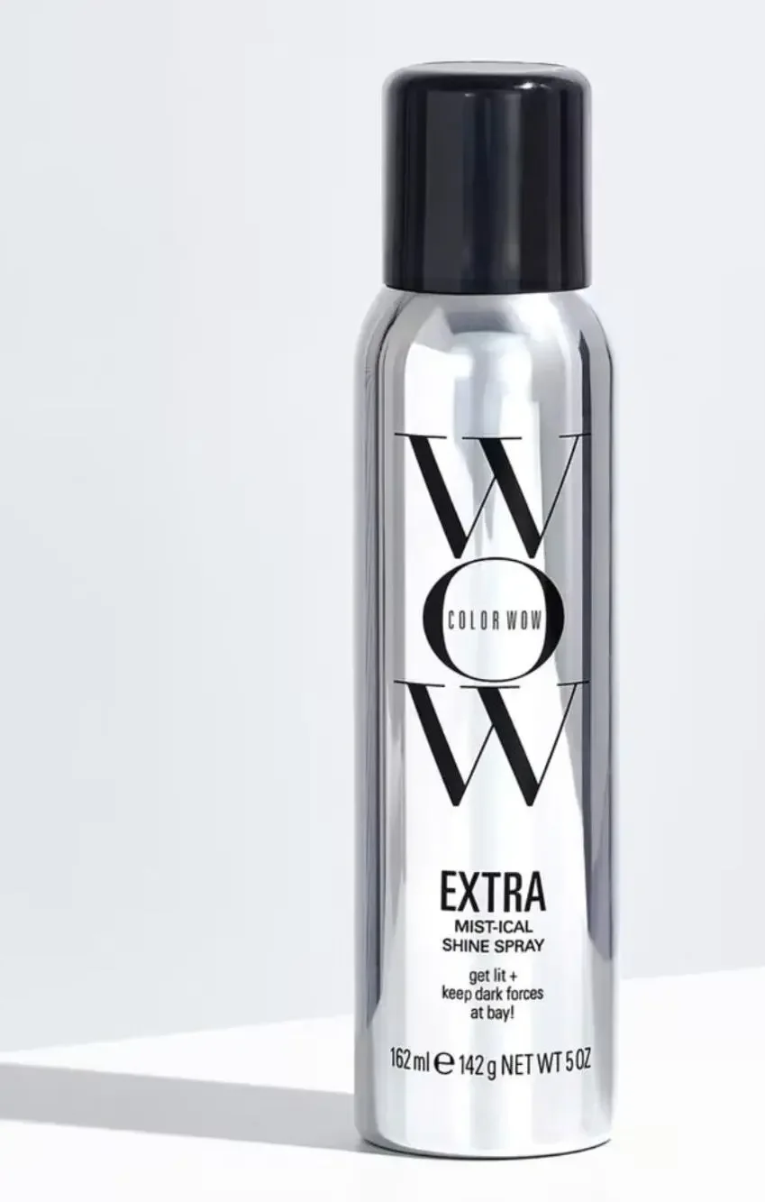 COLOR WOW Extra Mist-ical Shine Spray 5oz Gloss Heat Protectant NEW